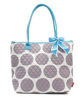 16" Quilted Tote Bag Handbag Purse - Gifts Happen Here