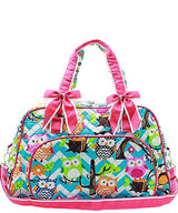 18" Quilted Duffle Tote Bag Kids Girls - Gifts Happen Here