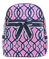 15" Quilted Backpack Bookbag Kids School Tote - Gifts Happen Here