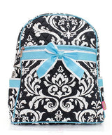 15" Quilted Backpack Bookbag Kids School Tote - Gifts Happen Here