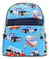 15" Quilted Backpack Bookbag Kids School Tote - Gifts Happen Here