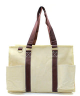 15" Large Organizing Utility Tote Bag Beach Diaper - Gifts Happen Here