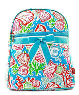 15" Quilted Backpack Bookbag Kids School Tote - Gifts Happen Here