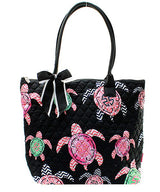 16" Quilted Tote Bag Handbag Purse - Gifts Happen Here