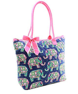 16" Quilted Tote Bag Handbag Purse - Gifts Happen Here